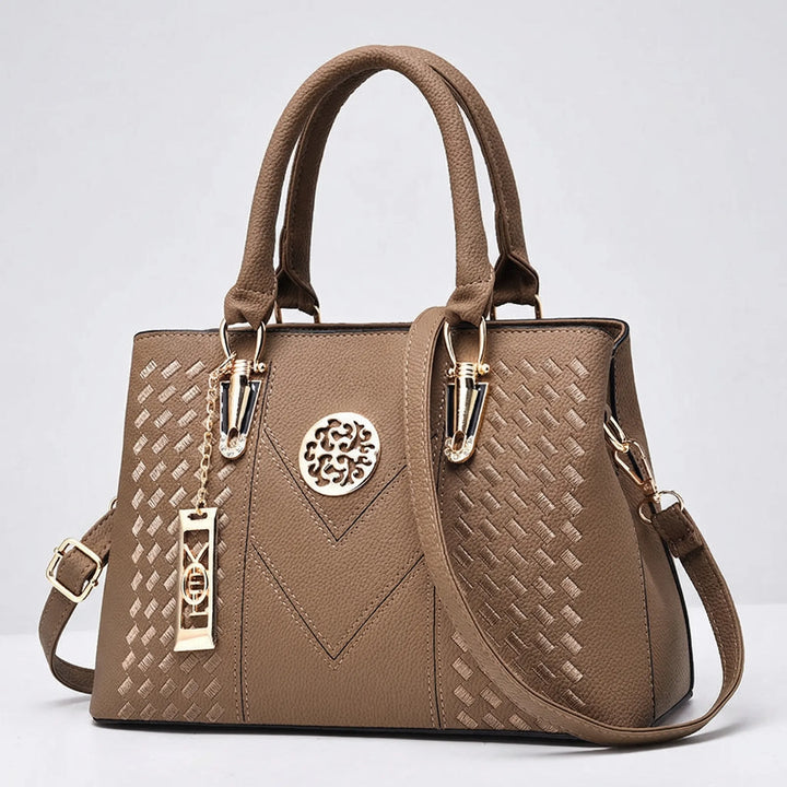 Structured Top Handle Bag - Vevora