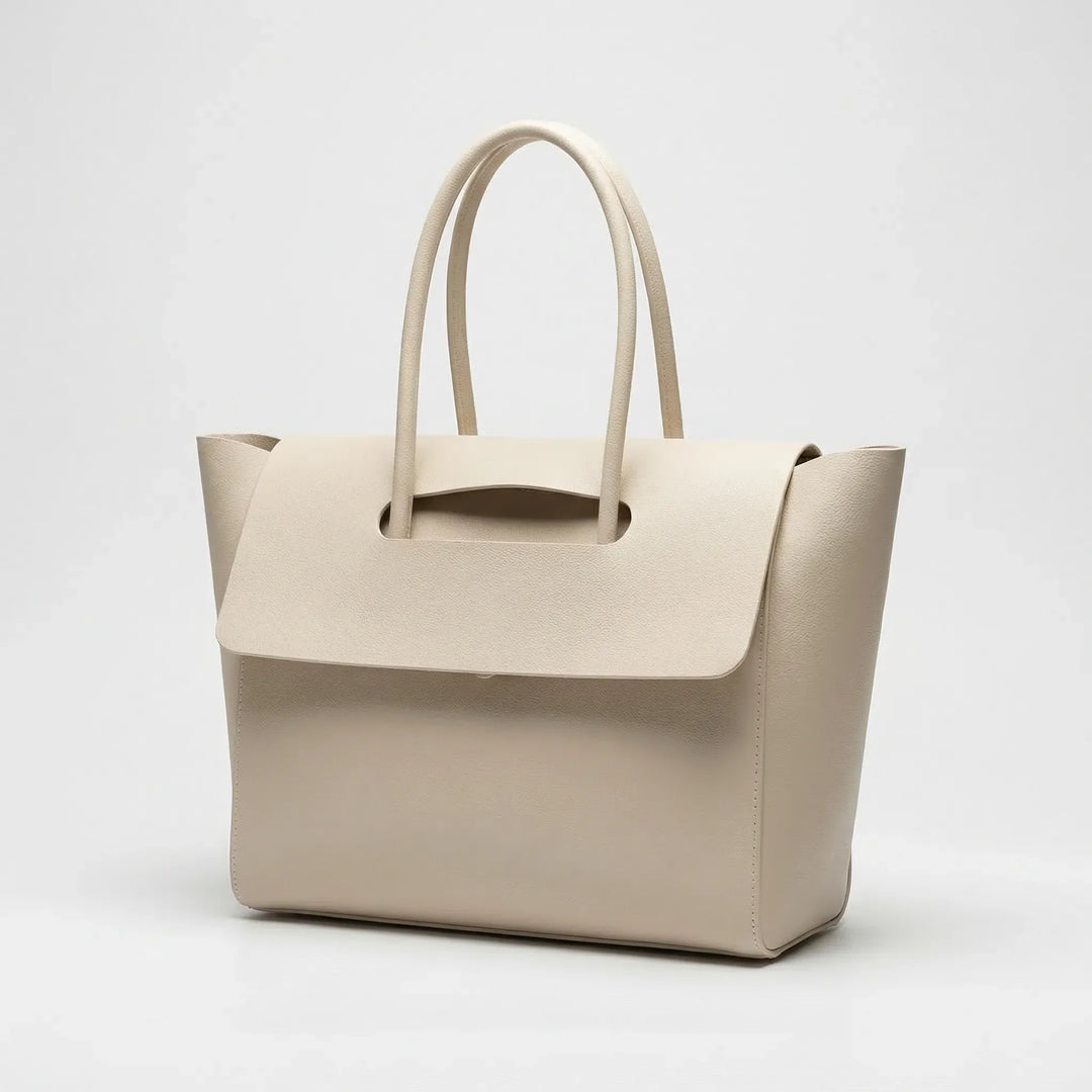 Structured Top Handle Tote - Vellura