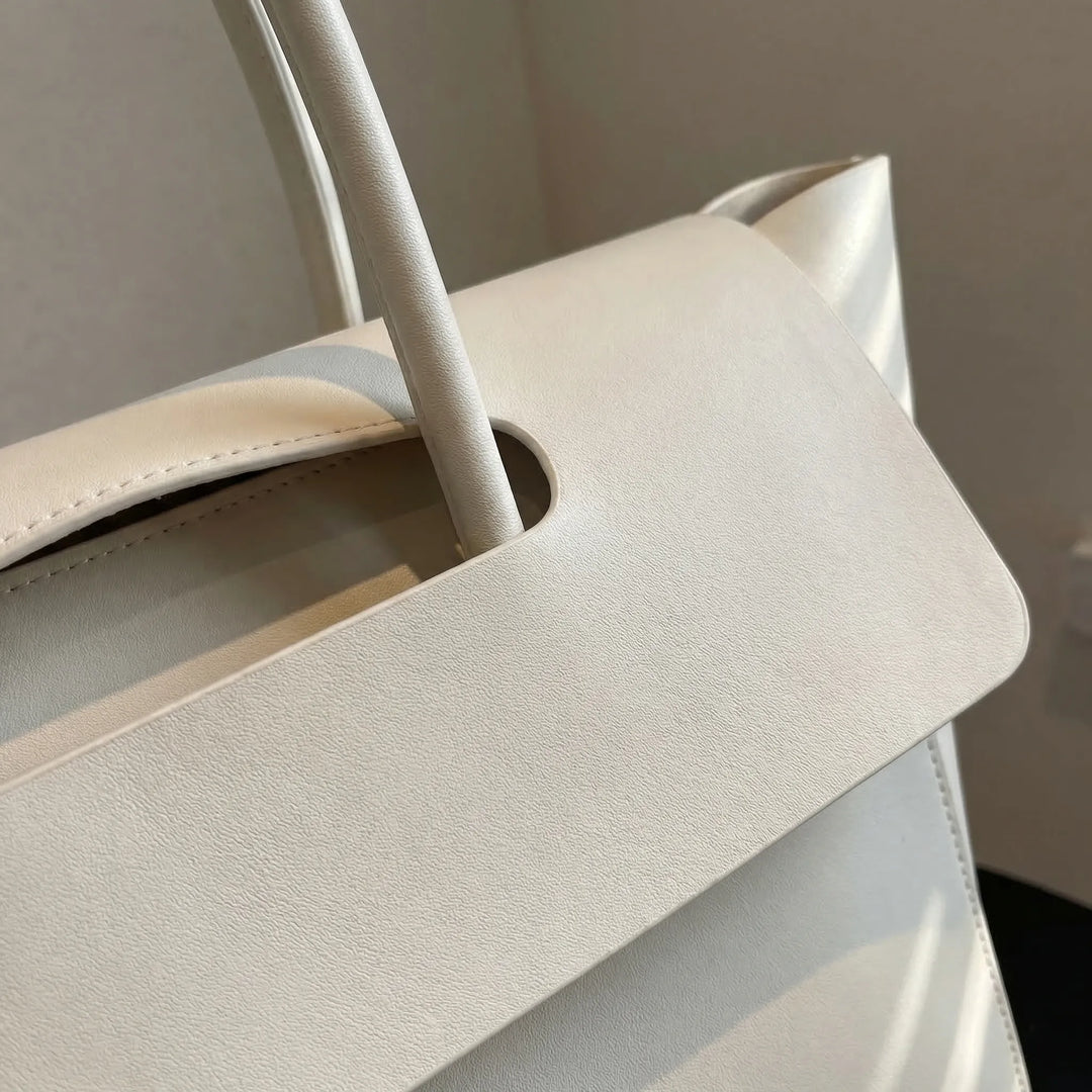Structured Top Handle Tote - Vellura