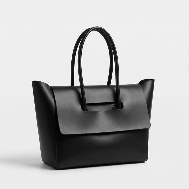Structured Top Handle Tote - Vellura