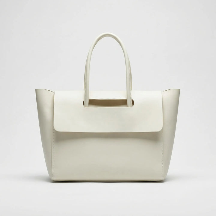 Structured Top Handle Tote - Vellura