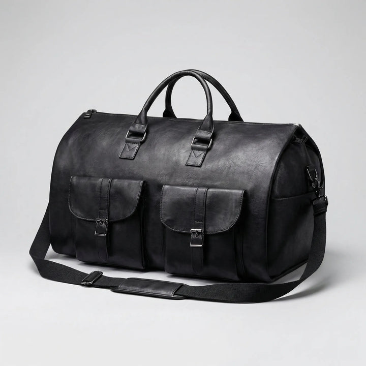 Structured Travel Duffel Bag - Voyara