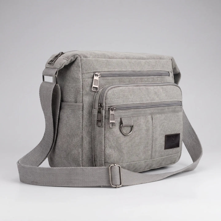 Multi-Compartment RFID Blocking Messenger Bag - Orgaroo