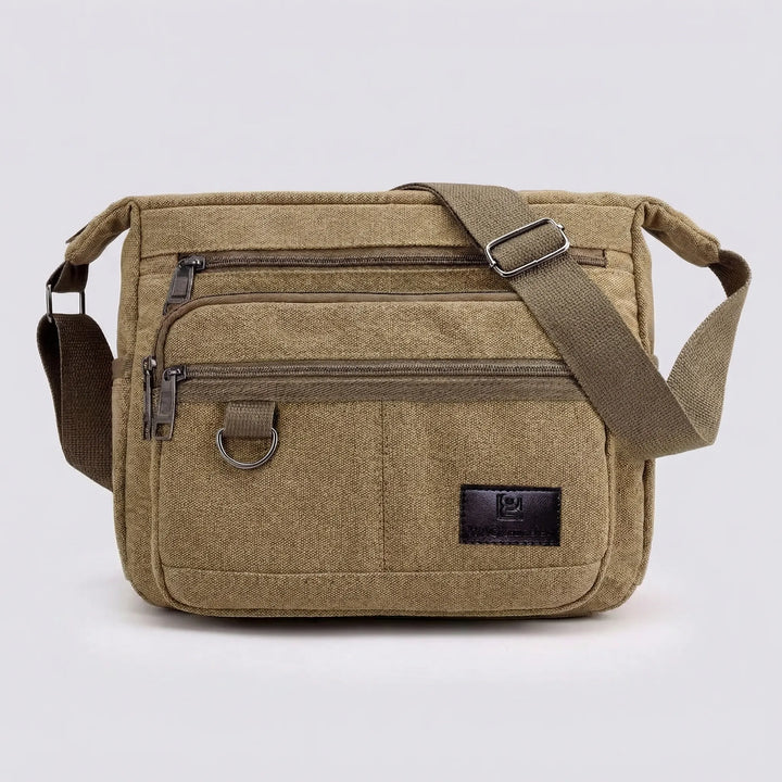 Multi-Compartment RFID Blocking Messenger Bag - Orgaroo