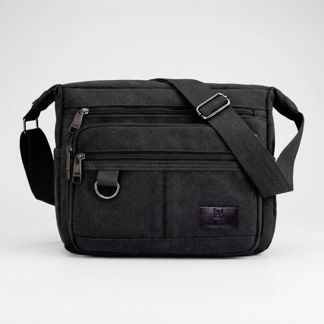 Multi-Compartment RFID Blocking Messenger Bag - Orgaroo