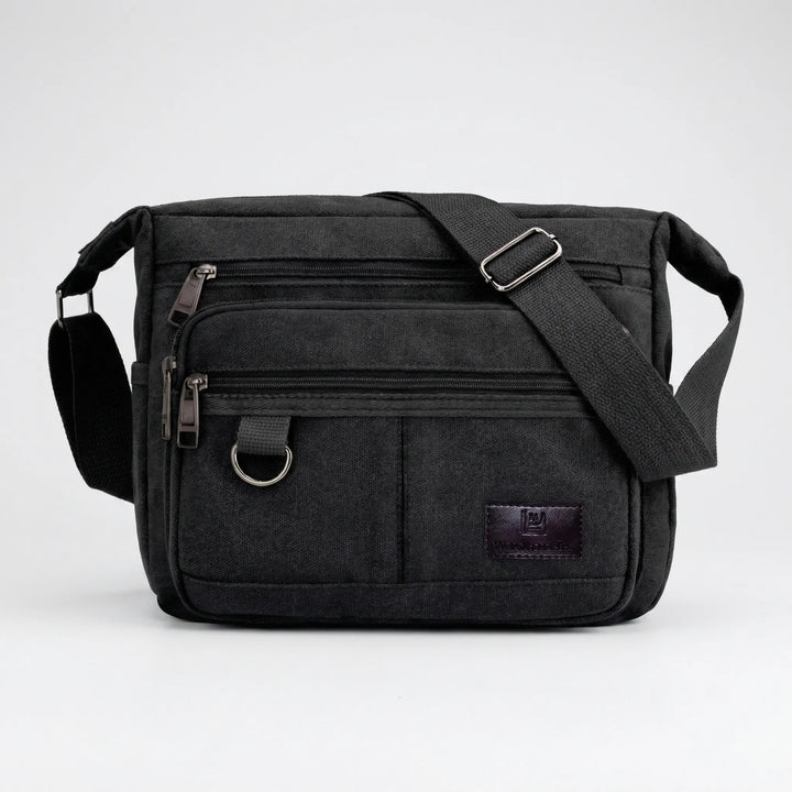 Multi-Compartment RFID Blocking Messenger Bag - Orgaroo