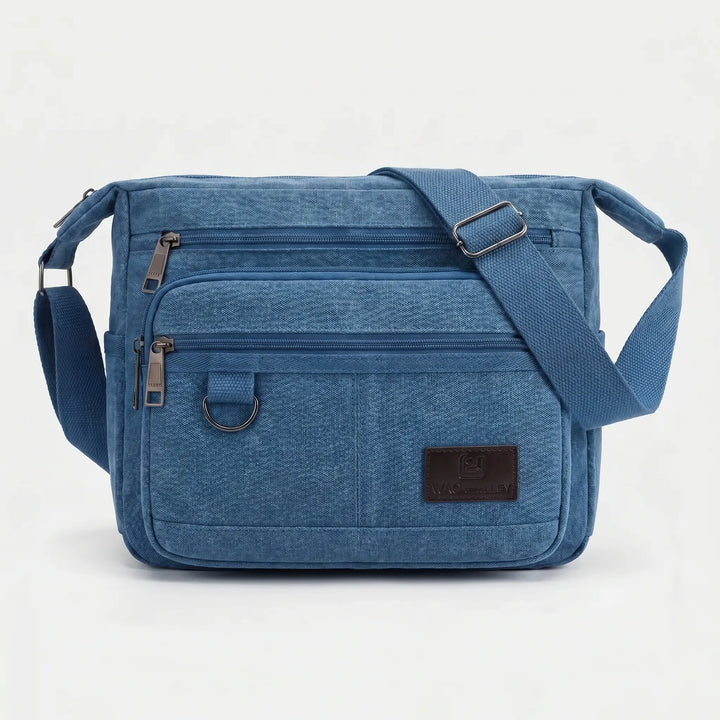 Multi-Compartment RFID Blocking Messenger Bag - Orgaroo