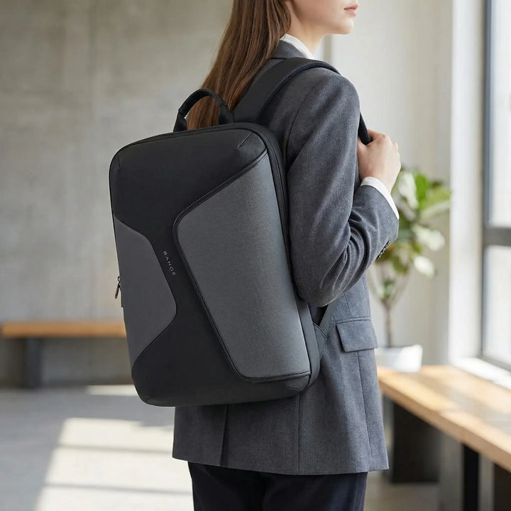 Water-Repellent Multi-Compartment Laptop Backpack - Drypace