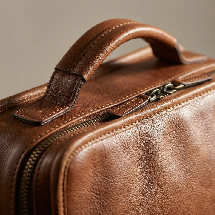 Structured Full-Grain Backpack For Laptops - Struxpak