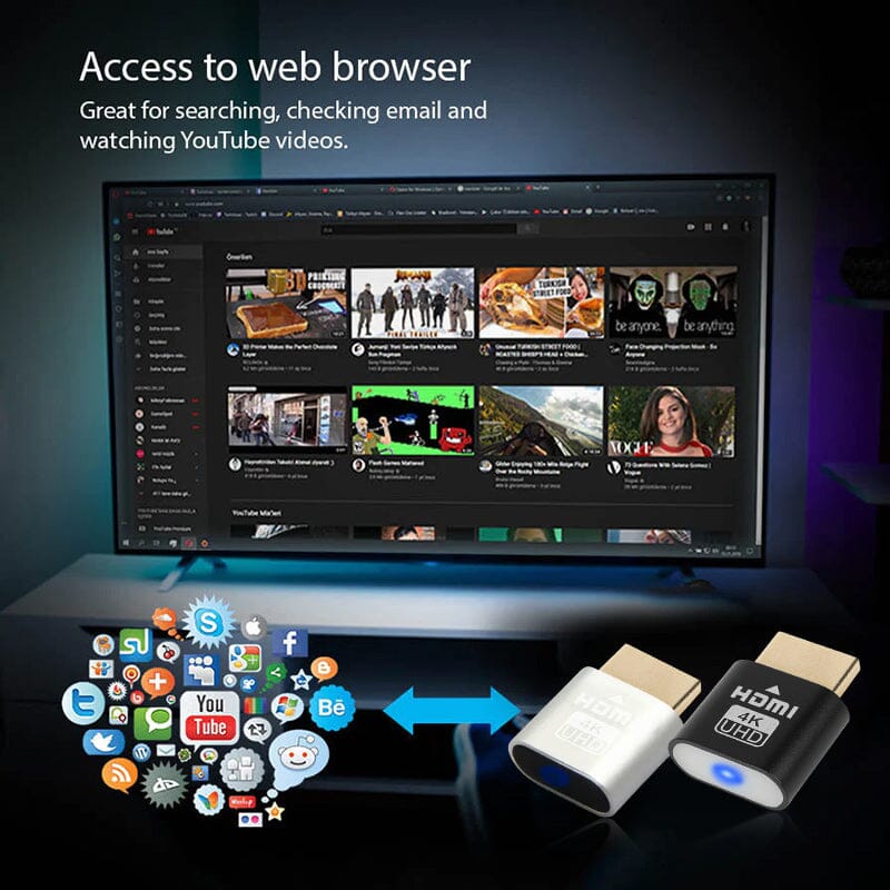 4K HDMI TV Streaming Device with Plug-and-Play Setup 6