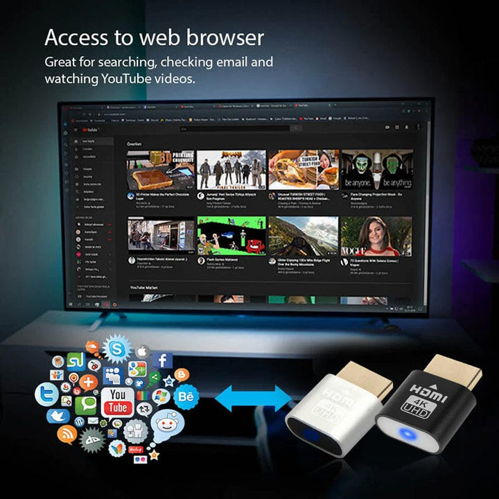 4K HDMI TV Streaming Device with Plug-and-Play Setup 6