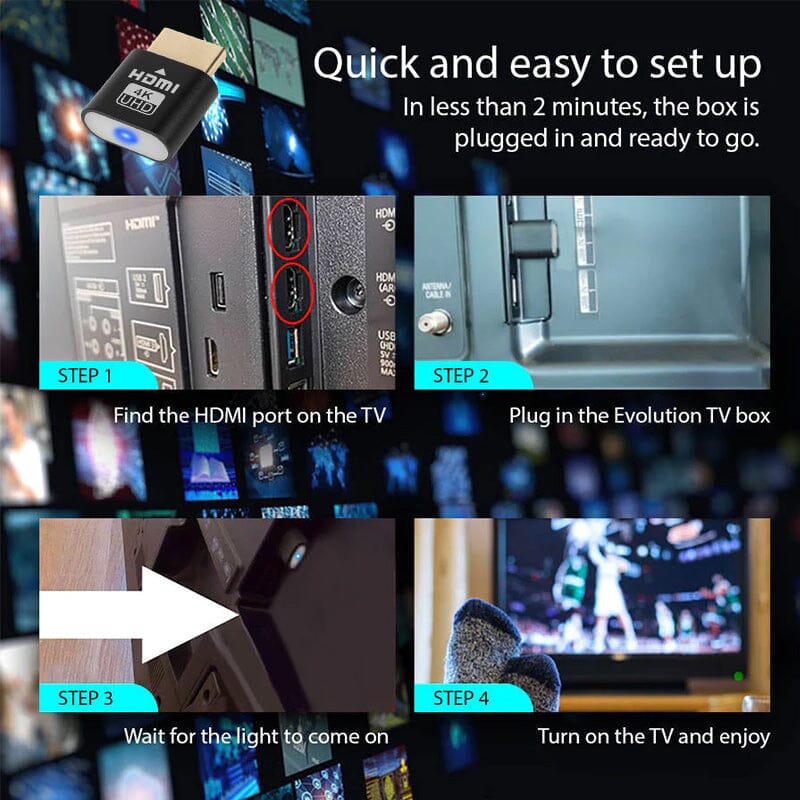 4K HDMI TV Streaming Device with Plug-and-Play Setup 7