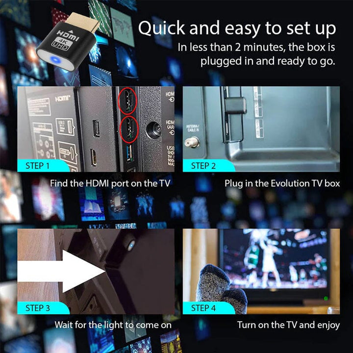 4K HDMI TV Streaming Device with Plug-and-Play Setup 7