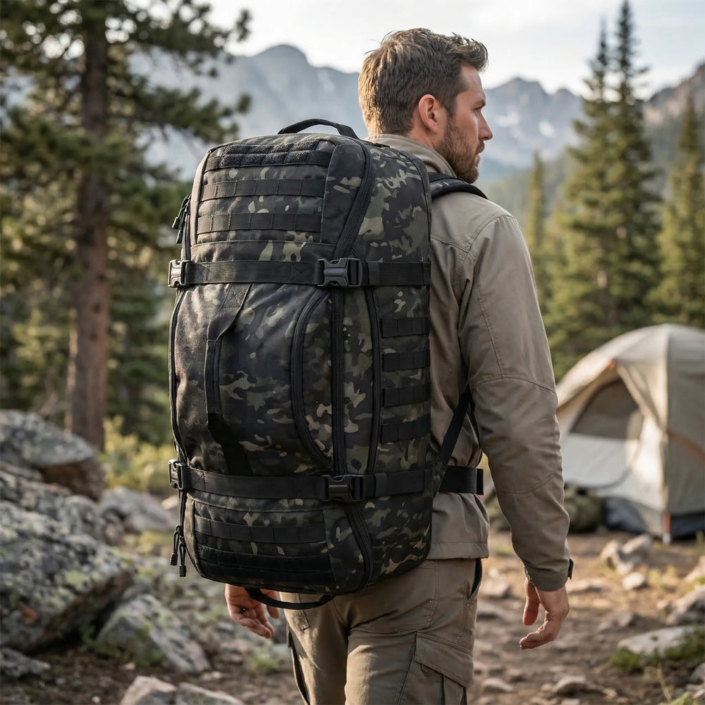 Tactical Convertible Duffel Bag - Ruggor