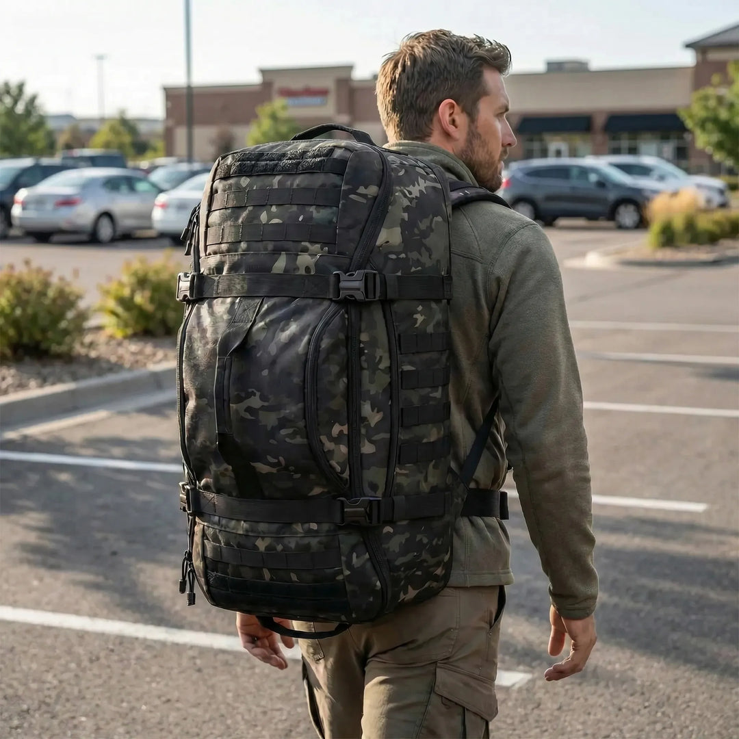 Tactical Convertible Duffel Bag - Ruggor