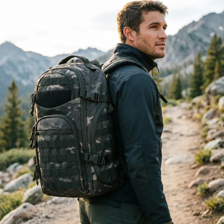 35L tactical Daypack With Molle Webbing - Tackvern