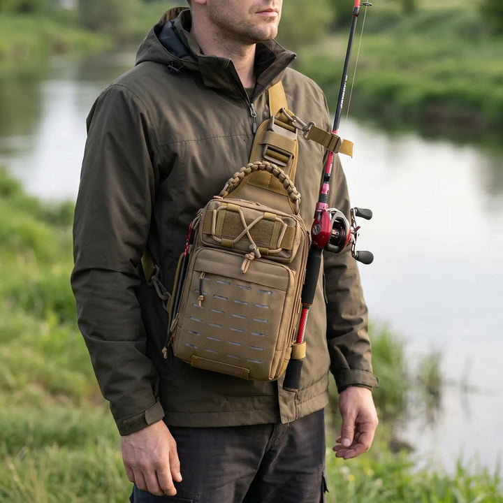 Tactical Style Crossbody Sling Bag - Rivpack