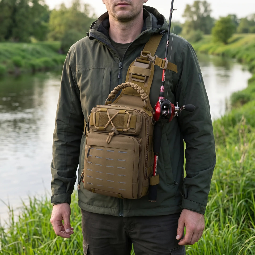 Tactical Style Crossbody Sling Bag - Rivpack