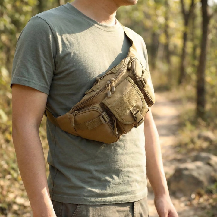 Tactical Waterproof Hip And Crossbody Bag - Fieldrunner