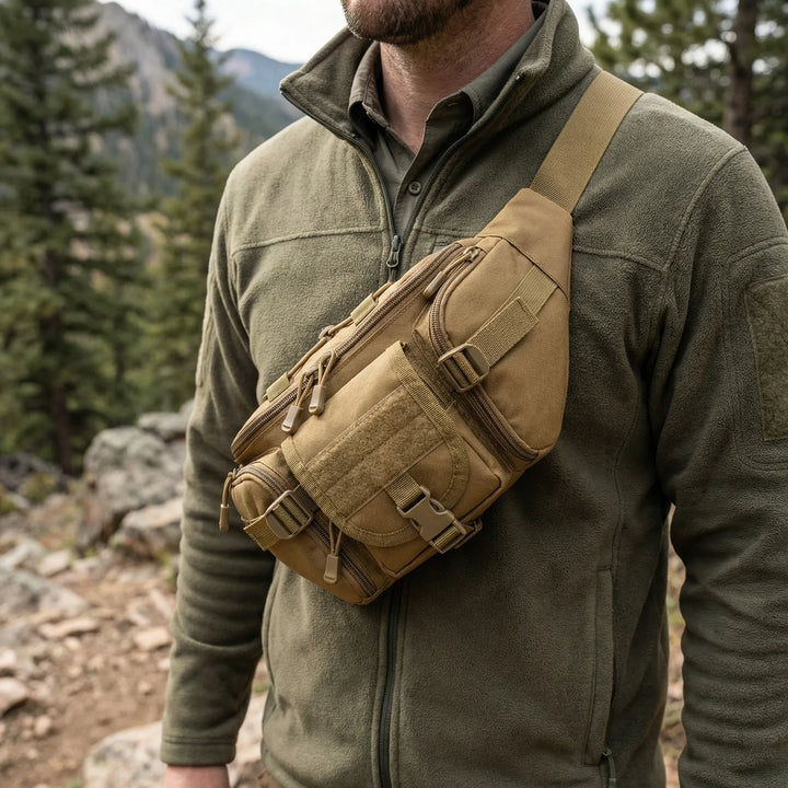 Tactical Waterproof Hip And Crossbody Bag - Fieldrunner