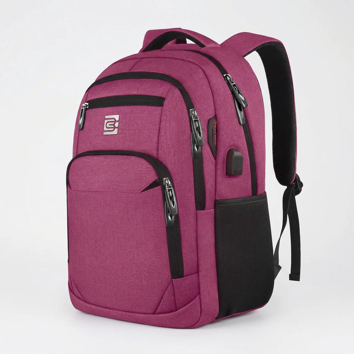 Slim Anti-Theft Laptop Backpack With USB Port - Carrynex