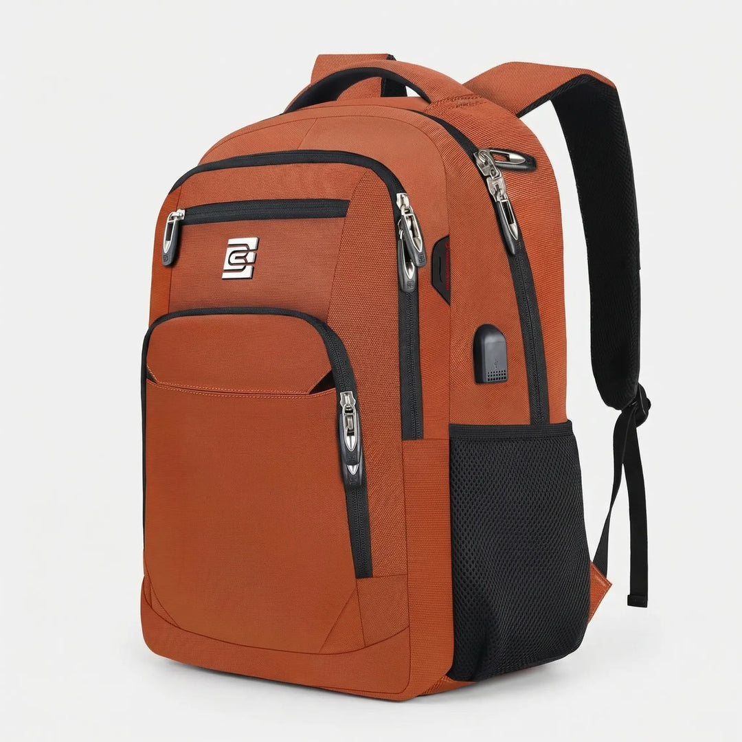 Slim Anti-Theft Laptop Backpack With USB Port - Carrynex