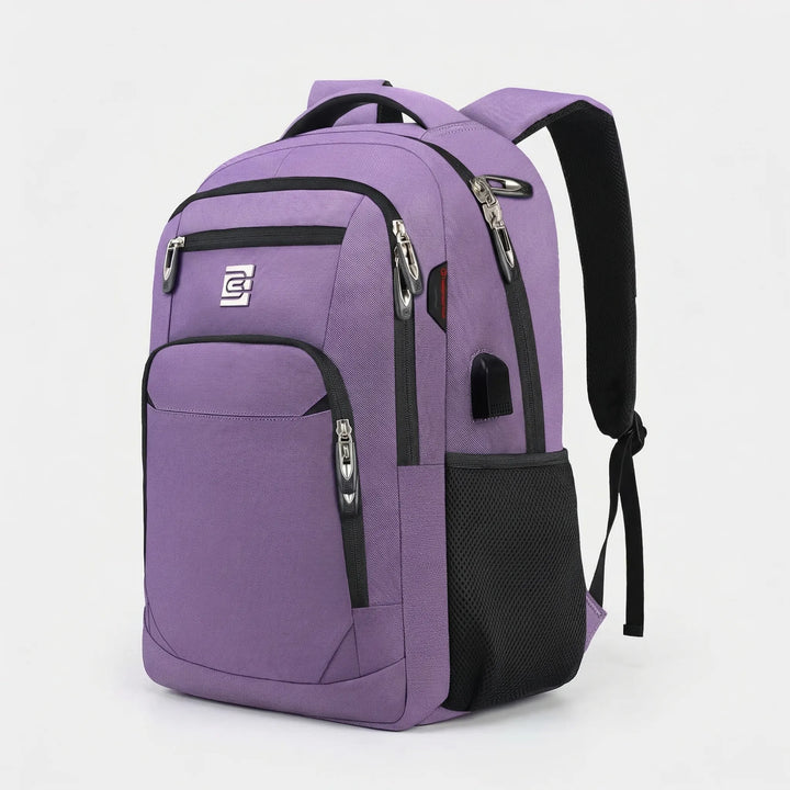 Slim Anti-Theft Laptop Backpack With USB Port - Carrynex