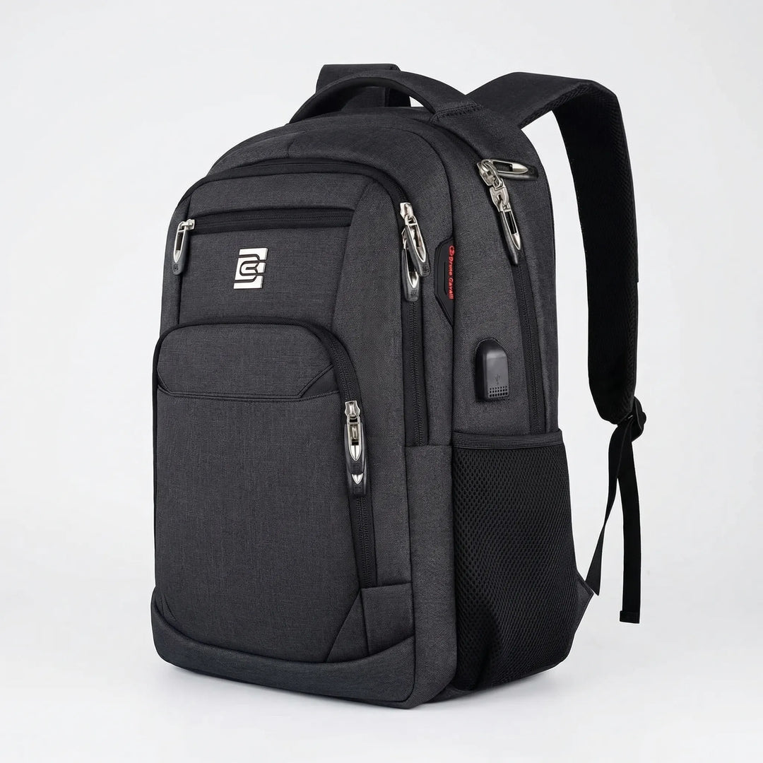 Slim Anti-Theft Laptop Backpack With USB Port - Carrynex