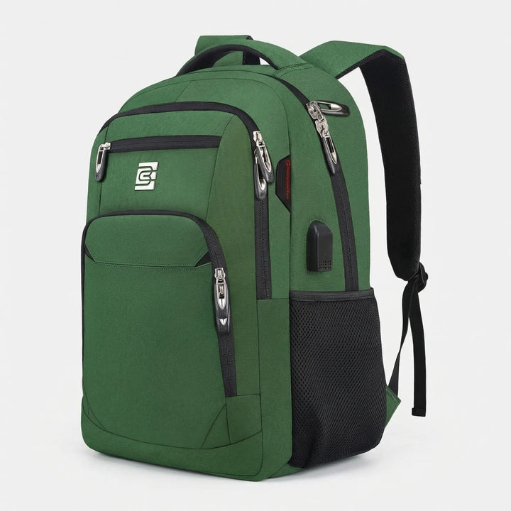 Slim Anti-Theft Laptop Backpack With USB Port - Carrynex