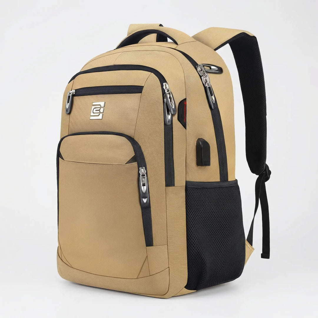 Slim Anti-Theft Laptop Backpack With USB Port - Carrynex