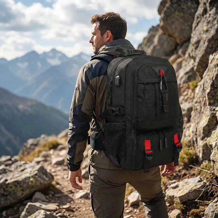 Tech Backpack With USB Port - Voltrac