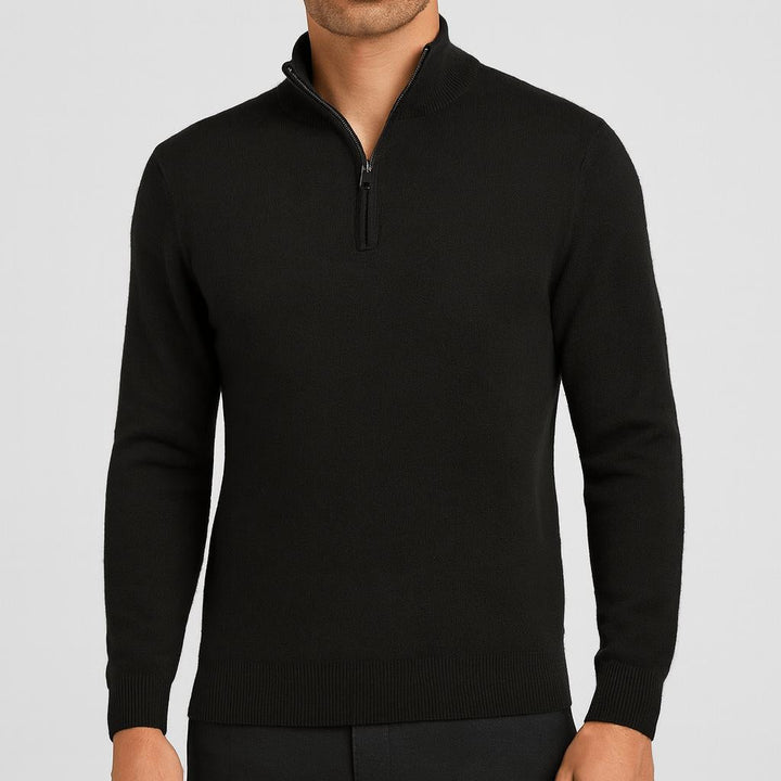 Men's Merino Wool V-Neck Sweater 11