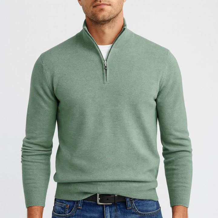Men's Merino Wool V-Neck Sweater 5