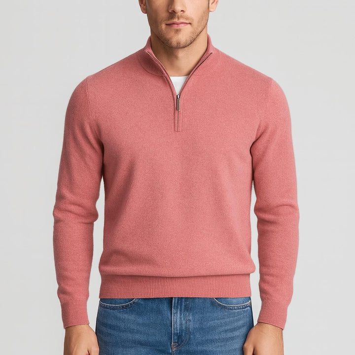 Men's Merino Wool V-Neck Sweater 7