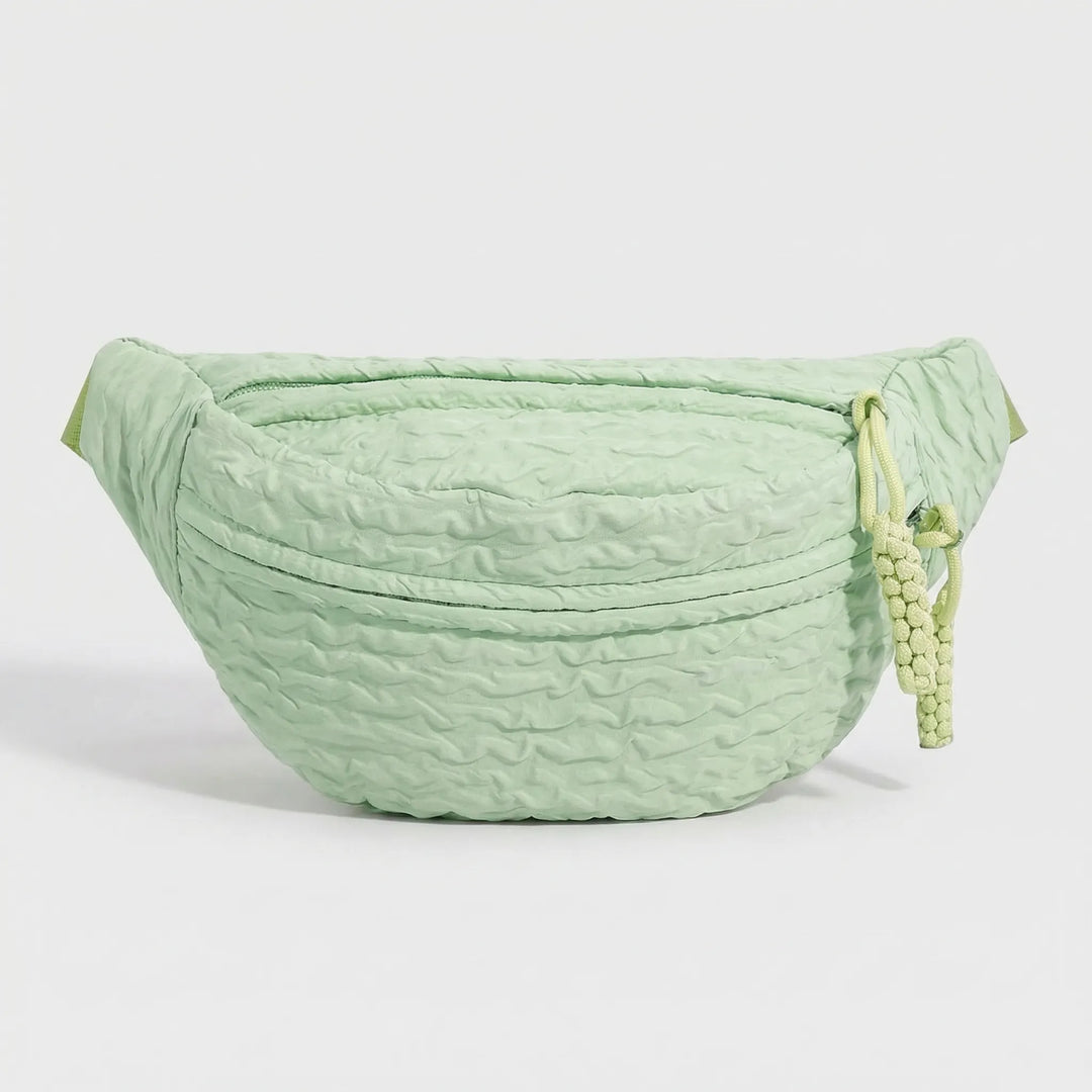 Textured Fabric Waist Pack - Kinetipack