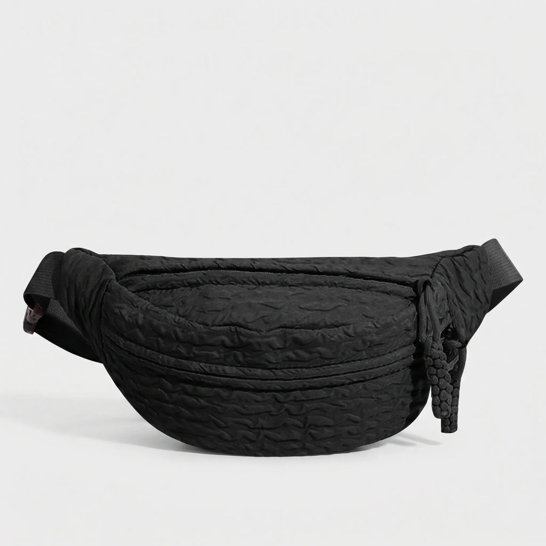 Textured Fabric Waist Pack - Kinetipack