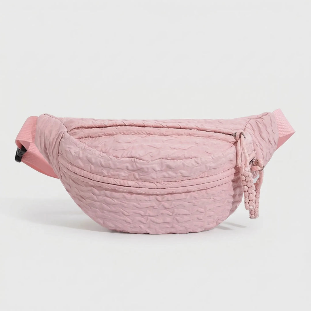 Textured Fabric Waist Pack - Kinetipack