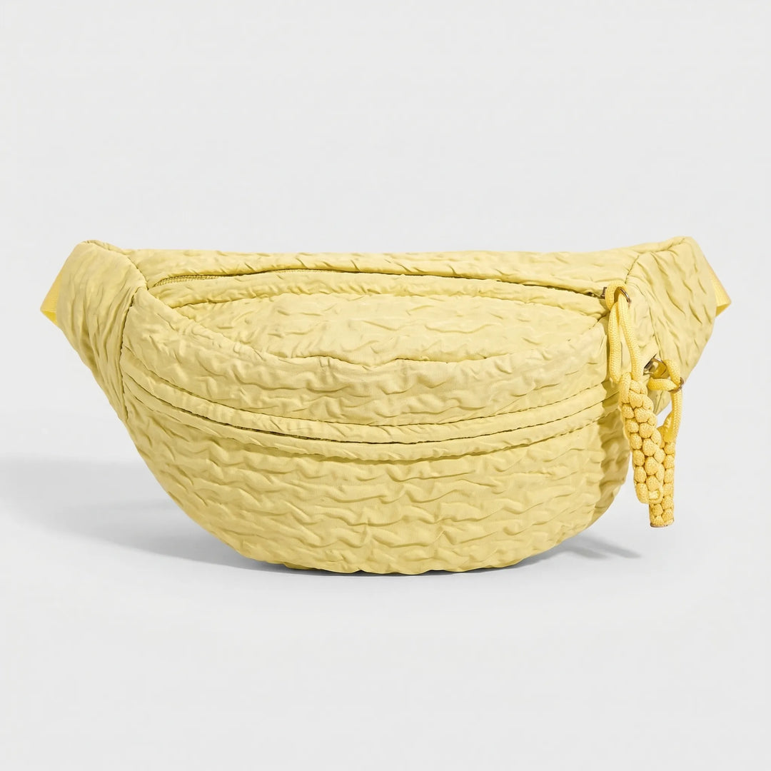 Textured Fabric Waist Pack - Kinetipack