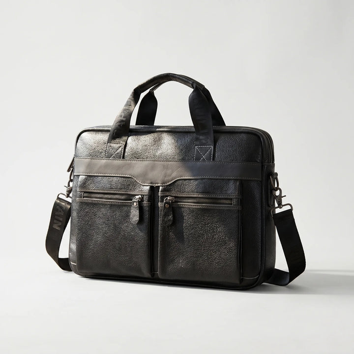 Textured Professional Laptop Briefcase - Kordell
