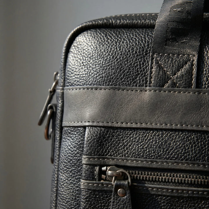 Textured Professional Laptop Briefcase - Kordell