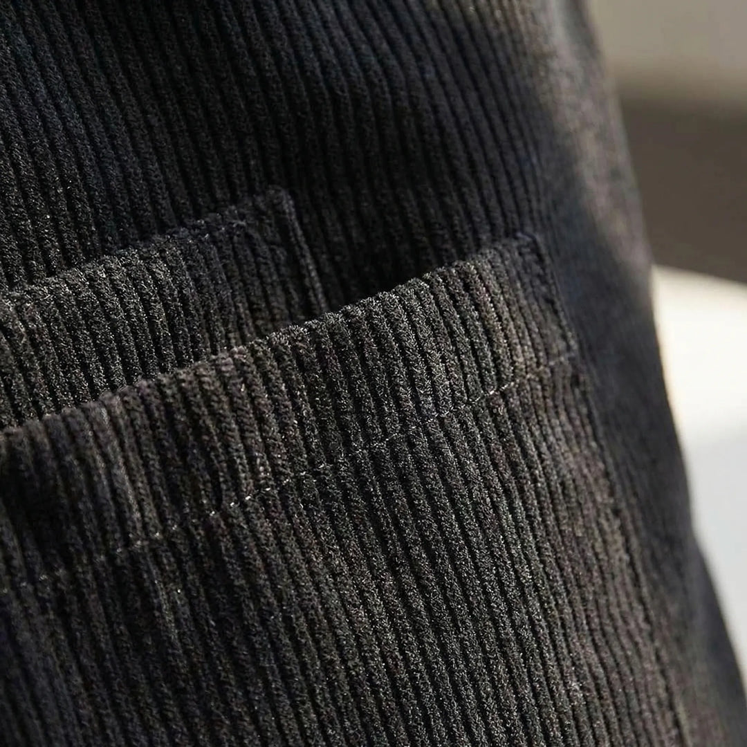 Textured Ribbed Tote Bag - Lumara