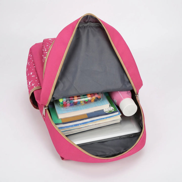 Three-Piece Matching Backpack Set - Starlis
