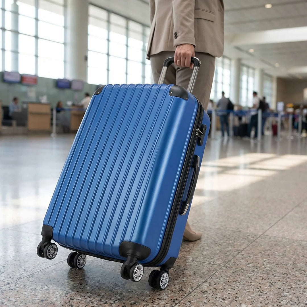 3-Piece hard-shell Spinner Suitcase Set - Voyagrex