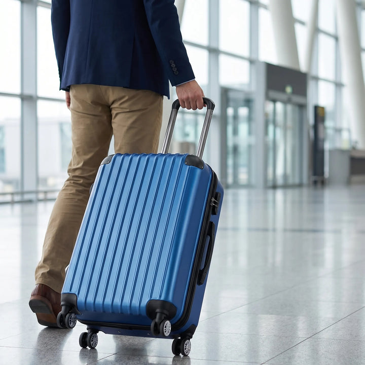 3-Piece hard-shell Spinner Suitcase Set - Voyagrex