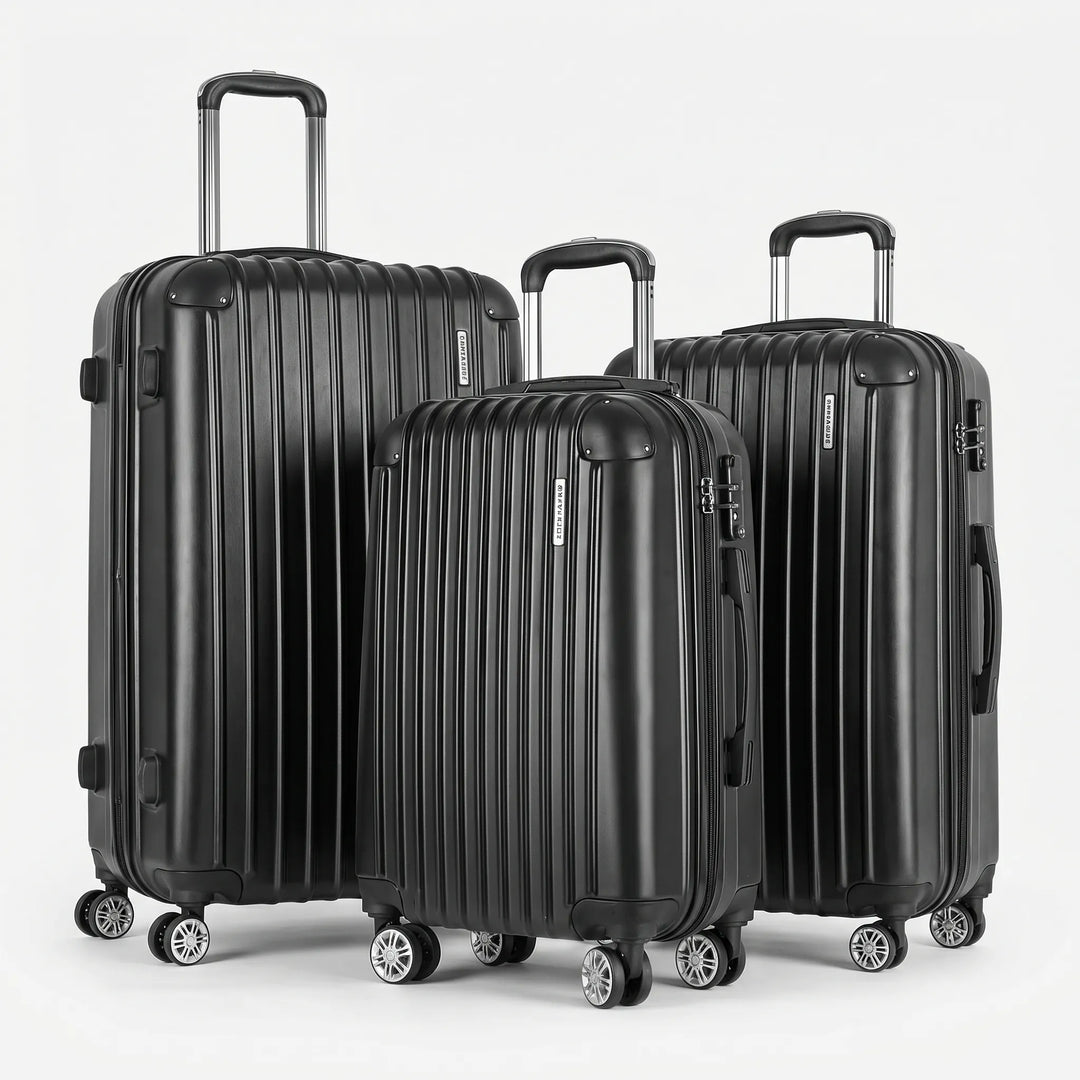 3-Piece hard-shell Spinner Suitcase Set - Voyagrex