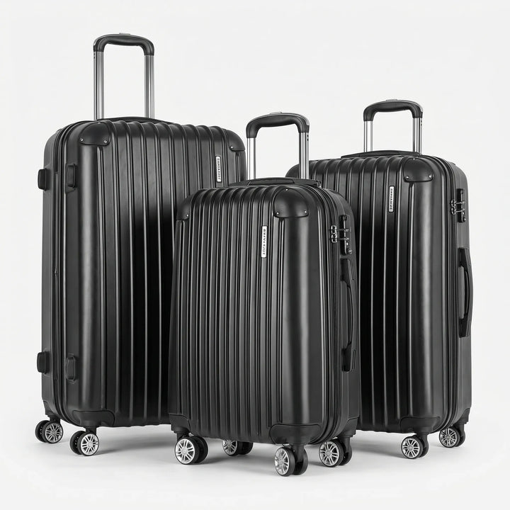 3-Piece hard-shell Spinner Suitcase Set - Voyagrex