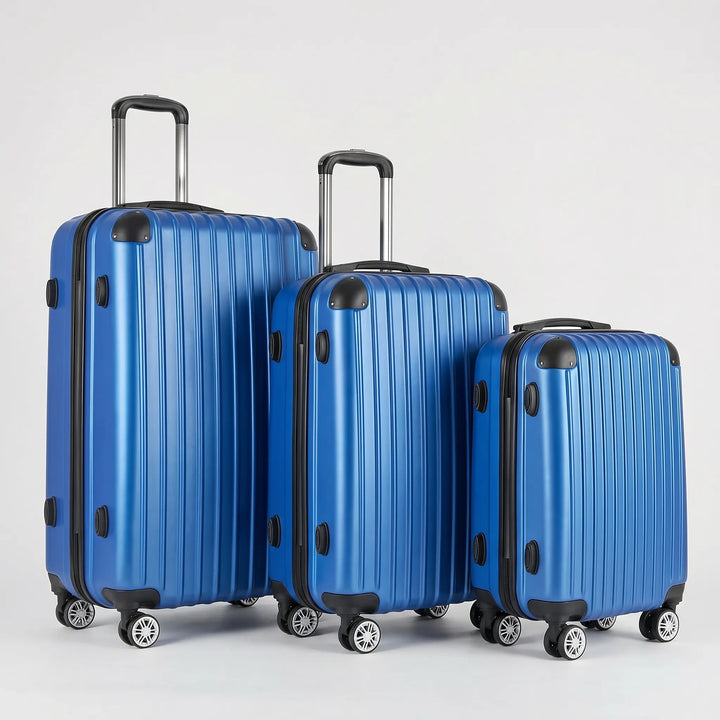 3-Piece hard-shell Spinner Suitcase Set - Voyagrex
