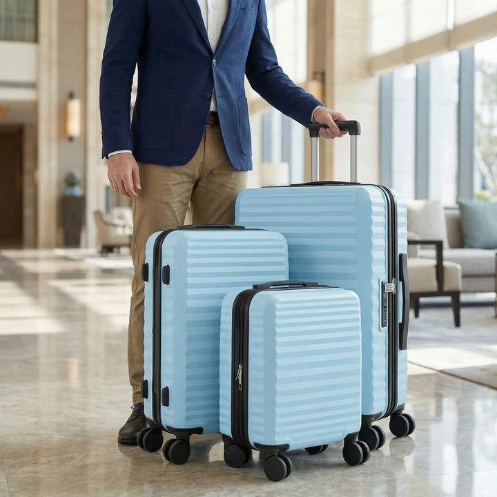 Three Piece Luggage Set - TrekNexo