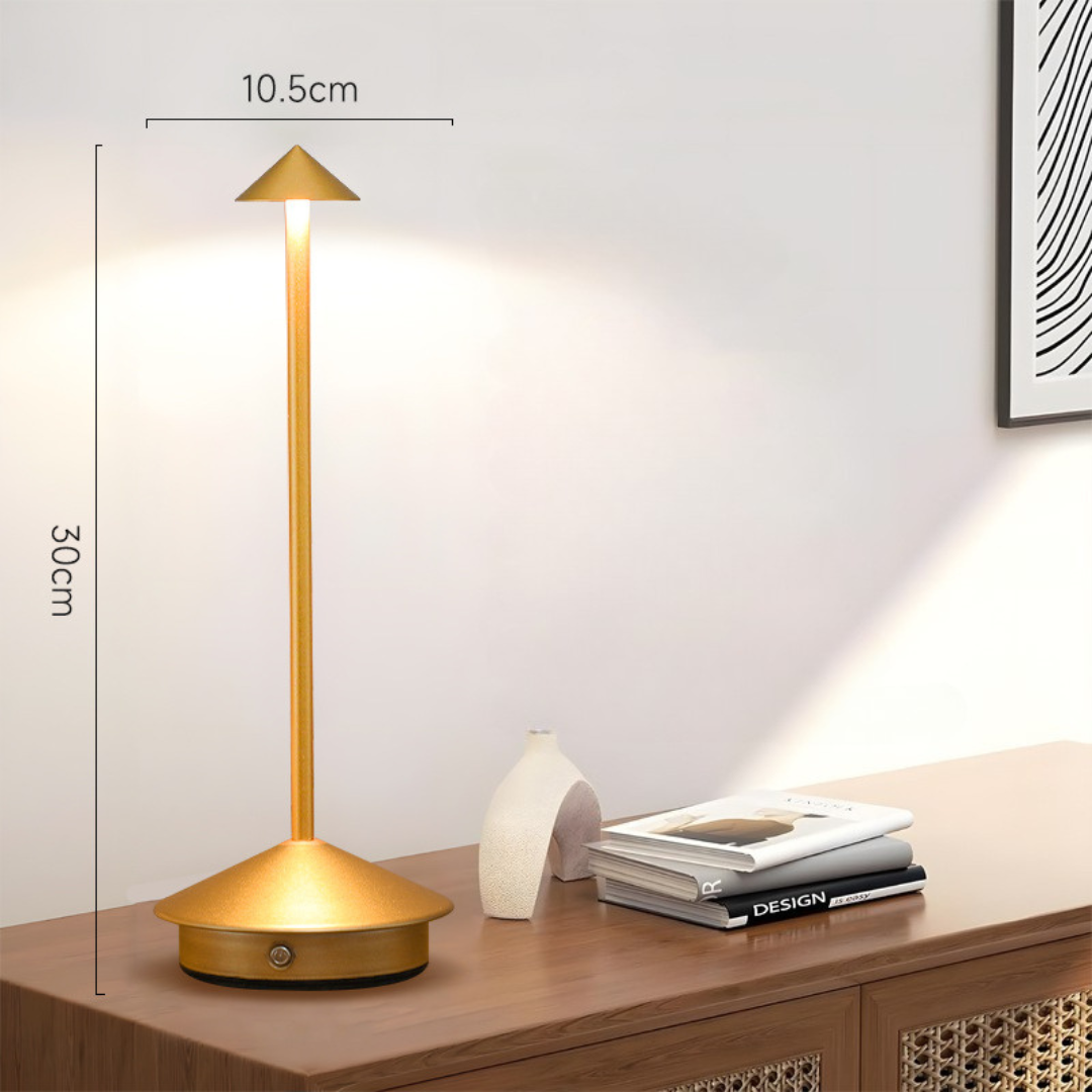 Cordless Table Lamp with Touch Dimmer and USB Charging 5