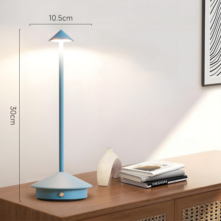 Cordless Table Lamp with Touch Dimmer and USB Charging 7